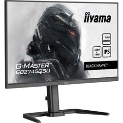 iiyama G-Master Black Hawk gaming monitor GB2745QSU-B1 27" Height Adjustable, Black, IPS, Ultra Wide Resolution, 100Hz, 1ms, FreeSync, HDMI, Display Port, USB Hub thumbnail 3