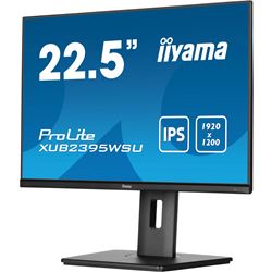 iiyama ProLite monitor XUB2395WSU-B5, 23", Height Adjustable, IPS, 1920 x 1200, Pivot function, HDMI, DisplayPort, USB Hub, Blue light reducer, Flicker free thumbnail 4