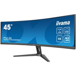 iiyama ProLite curved monitor XCB4594DQSN-B1 45" VA Dual QHD panel with KVM Switch and USB-C Dock, HDMI and Height Adjustment thumbnail 3