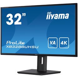 iiyama ProLite monitor XB3288UHSU-B5 32" 4K, height adjustable, HDMI, VA panel, flicker free, PIP thumbnail 3