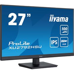 iiyama ProLite XU2792HSU-B6, Ultra Slim, IPS, HDMI, 100Hz refresh rate, Edge to edge design monitor thumbnail 1