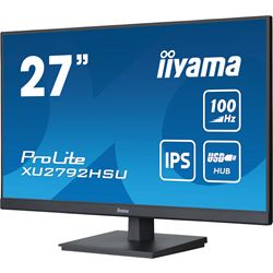 iiyama ProLite XU2792HSU-B6, Ultra Slim, IPS, HDMI, 100Hz refresh rate, Edge to edge design monitor thumbnail 3