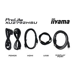 iiyama ProLite XU2792HSU-B6, Ultra Slim, IPS, HDMI, 100Hz refresh rate, Edge to edge design monitor thumbnail 11