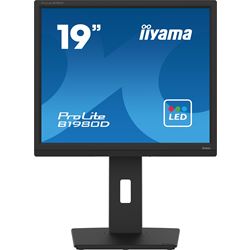 iiyama ProLite monitor B1980D-B5 19" 5:4 Black, Height Adjustable, Black, VGA, DVI thumbnail 2