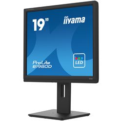 iiyama ProLite monitor B1980D-B5 19" 5:4 Black, Height Adjustable, Black, VGA, DVI thumbnail 5