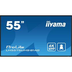iiyama ProLite monitor LH5575UHS-B1AG 55", Digital Signage, IPS, HDMI, DisplayPort, 4K, 24/7, Landscape/Portrait, Media Player, Intel® SDM slot, Wifi, Anti-Glare thumbnail 0