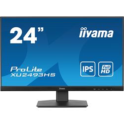 iiyama ProLite monitor XU2493HS-B6 24", IPS, 100hz, Black, Ultra Slim Bezel, HDMI, DisplayPort, Blue light reducer, Flicker free thumbnail 0