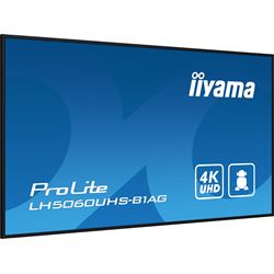 iiyama ProLite LH5060UHS-B1AG 50", IPS, 4K, 24/7 Hours Operation, HDMI x 3, Landscape/Portrait, Android OS and FailOver thumbnail 5