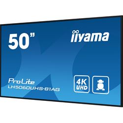 iiyama ProLite LH5060UHS-B1AG 50", IPS, 4K, 24/7 Hours Operation, HDMI x 3, Landscape/Portrait, Android OS and FailOver thumbnail 10