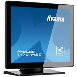 iiyama ProLite monitor T1721MSC-B2 17" Black, 5:4, Projective Capacitive 10pt touch, Bezel Free, edge to edge glass thumbnail 12