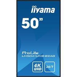 iiyama ProLite monitor LH5041UHS-B2AG 50", VA, 4K UHD, 24/7 Hours Operation, Portrait/Landscape, 10w Speakers, Built in media player, Anti-Glare thumbnail 1