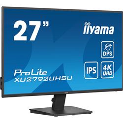 iiyama ProLite monitor XU2792UHSU-B6 27", IPS, 4k, HDMI, DisplayPort, USB Hub, PIP, PBP, Dynamic Power Saving (DPS) thumbnail 1