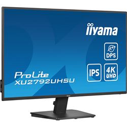 iiyama ProLite monitor XU2792UHSU-B6 27", IPS, 4k, HDMI, DisplayPort, USB Hub, PIP, PBP, Dynamic Power Saving (DPS) thumbnail 2