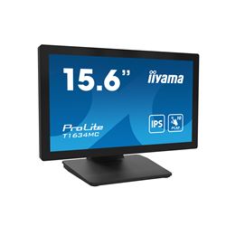 iiyama ProLite T1634MC-B1S 16" Black, IPS, touch through glass, 16:9, Projective Capacitive 10pt touch, IP65 rated thumbnail 1