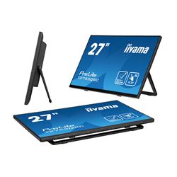 iiyama ProLite monitor T2755QSC-B1 27", Projective Capacitive 10pt touch, IPS, WQHD (2560x1440), Scratch resistant, HDMI, DisplayPort, Edge to edge glass thumbnail 17