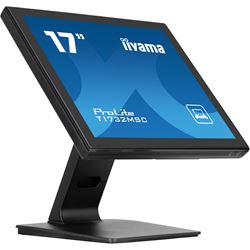 iiyama ProLite monitor T1732MSC-B1S 17" Black, 5:4, Projective Capacitive 10pt touch, IP54, Scratch resistance thumbnail 2