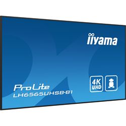 iiyama ProLite monitor LH6565UHSB-B1, 65" IPS Professional Digital Signage display with 24/7, 4K UHD and 800cd high brightness, Android OS thumbnail 5