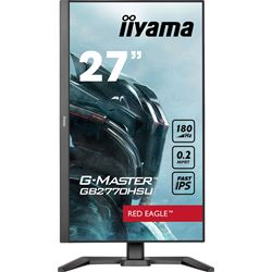 iiyama G-Master Red Eagle gaming monitor GB2770QSU-B6 27" Black, WQHD res 2560x1440, IPS, 180Hz, 0.2ms, FreeSync, HDMI, Display Port, USB Hub thumbnail 2