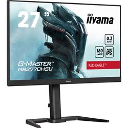 iiyama G-Master Red Eagle gaming monitor GB2770QSU-B6 27" Black, WQHD res 2560x1440, IPS, 180Hz, 0.2ms, FreeSync, HDMI, Display Port, USB Hub thumbnail 4