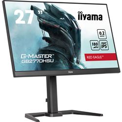 iiyama G-Master Red Eagle gaming monitor GB2770QSU-B6 27" Black, WQHD res 2560x1440, IPS, 180Hz, 0.2ms, FreeSync, HDMI, Display Port, USB Hub thumbnail 1