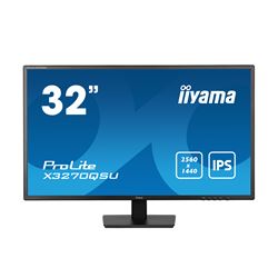 iiyama Prolite monitor XB3270QSU-B1 32" IPS WQHD 2560x1440, Black, HDMI,  Display Port, USB Hub, Height Adjustable thumbnail 15