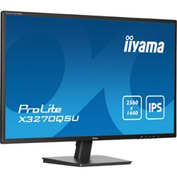 iiyama Prolite monitor XB3270QSU-B1 32" IPS WQHD 2560x1440, Black, HDMI,  Display Port, USB Hub, Height Adjustable thumbnail 17