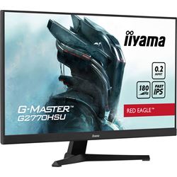 iiyama G-Master Red Eagle gaming monitor G2770HSU-B6 27" Black, Ultra Slim Bezel, IPS, 180Hz, 0.2ms, FreeSync, HDMI, Display Port, USB Hub thumbnail 2