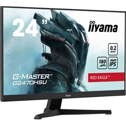 iiyama G-Master Red Eagle gaming monitor G2470HSU-B6 23.8", Full HD, 180Hz, 0.2ms, FreeSync, HDMI, Display Port, USB Hub, Adaptive Sync thumbnail 1