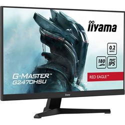 iiyama G-Master Red Eagle gaming monitor G2470HSU-B6 23.8", Full HD, 180Hz, 0.2ms, FreeSync, HDMI, Display Port, USB Hub, Adaptive Sync thumbnail 2