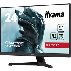 iiyama G-Master Red Eagle gaming monitor G2470HSU-B6 23.8", Full HD, 180Hz, 0.2ms, FreeSync, HDMI, Display Port, USB Hub, Adaptive Sync thumbnail 4