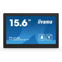 iiyama ProLite TW1623AS-B1P, 15.6” Full HD PCAP 10pt touch screen with Android and POE Technology