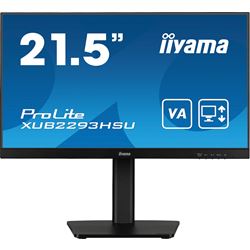 iiyama ProLite XUB2793QSU-B7 monitor, Height Adjustable, 3-side borderless, IPS, WQHD res, 100hz, HDMI, DisplayPort, Flicker free and Blue light reducer, 100 hz, USB hub thumbnail 13