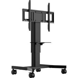 iiyama MD CAR1021-B1 Single column electric floor lift on wheels with easy mount brackets and laptop shelf thumbnail 1