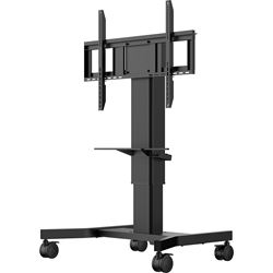 iiyama MD CAR1021-B1 Single column electric floor lift on wheels with easy mount brackets and laptop shelf thumbnail 3