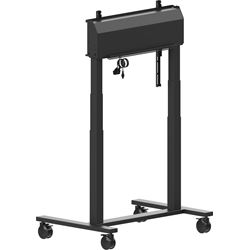 iiyama MD CAR2031-B1 Double column electric floor lift on wheels for monitors up to 98" (up to 105" with a mounting kit) thumbnail 2