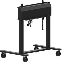 iiyama MD CAR2031-B1 Double column electric floor lift on wheels for monitors up to 98" (up to 105" with a mounting kit) thumbnail 3